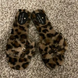 Soft cheetah Kate spade sandals